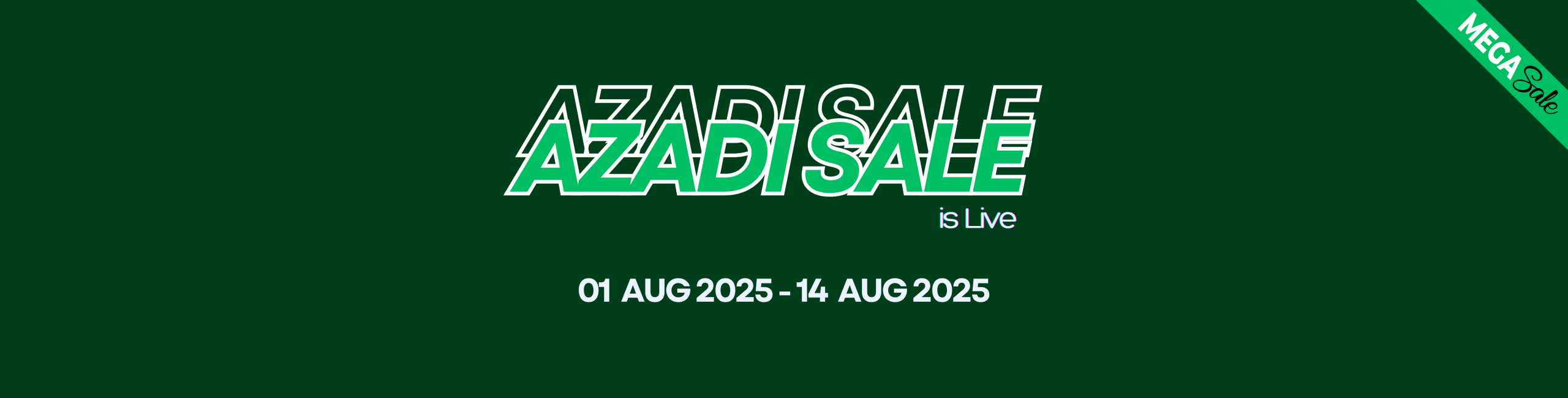 azadi sale 2025